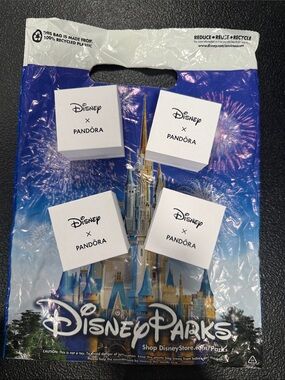 Pandora White Jewelry Gift Box - Disney Parks